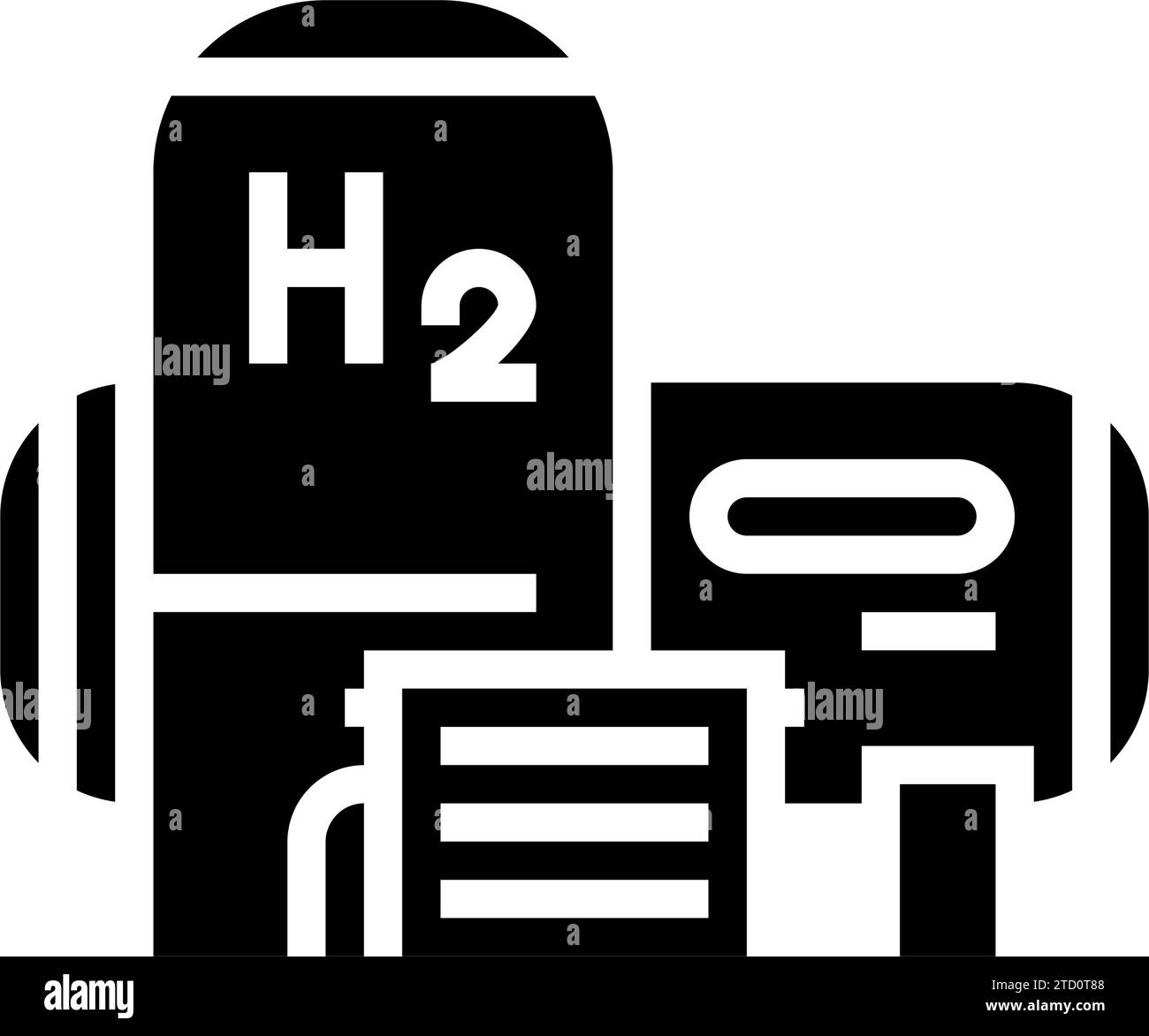 fuel cell storage energy glyph icon vector illustration Stock Vector Image & Art Alamy