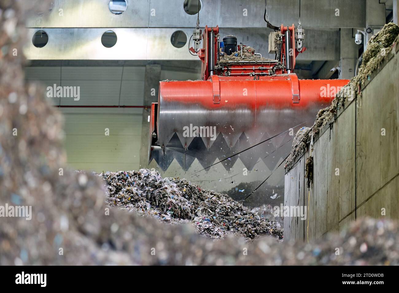 Waste derived fuel dump . Handling and Transportation of fuel obtained