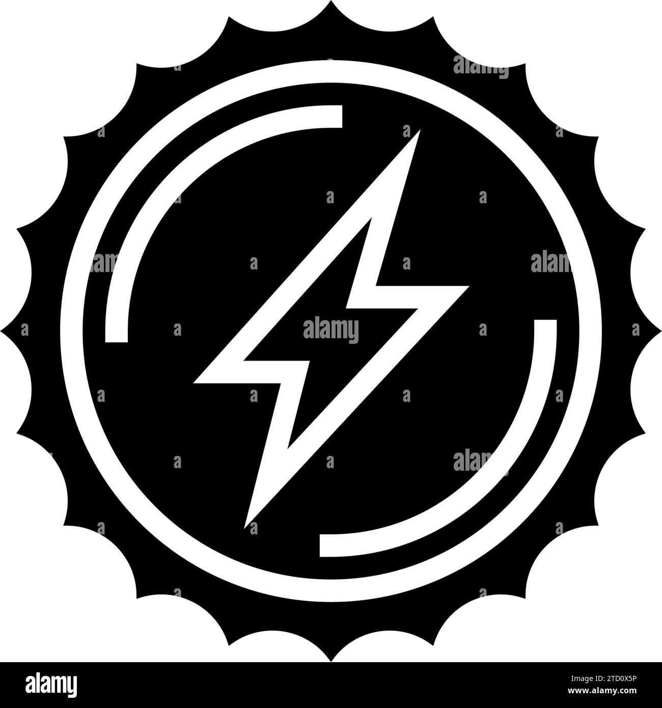 clean energy solar panel glyph icon vector illustration Stock Vector 