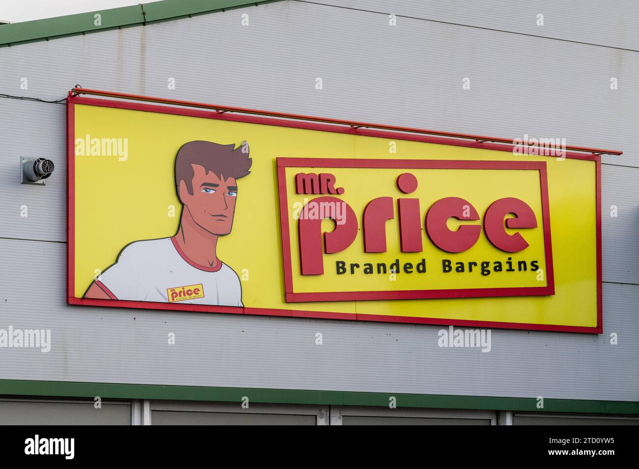 Mr Price discount store in Bandon, West Cork, Ireland. Stock Photo