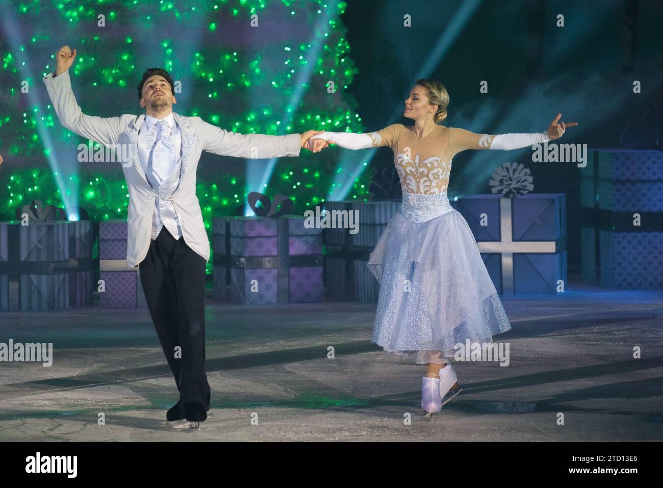Dance perform during the presentation of the Christmas on Ice show The Nutcracker at the Madrid Arena. December 15, 2023 Spain (Photo by Oscar Go Stock Photo