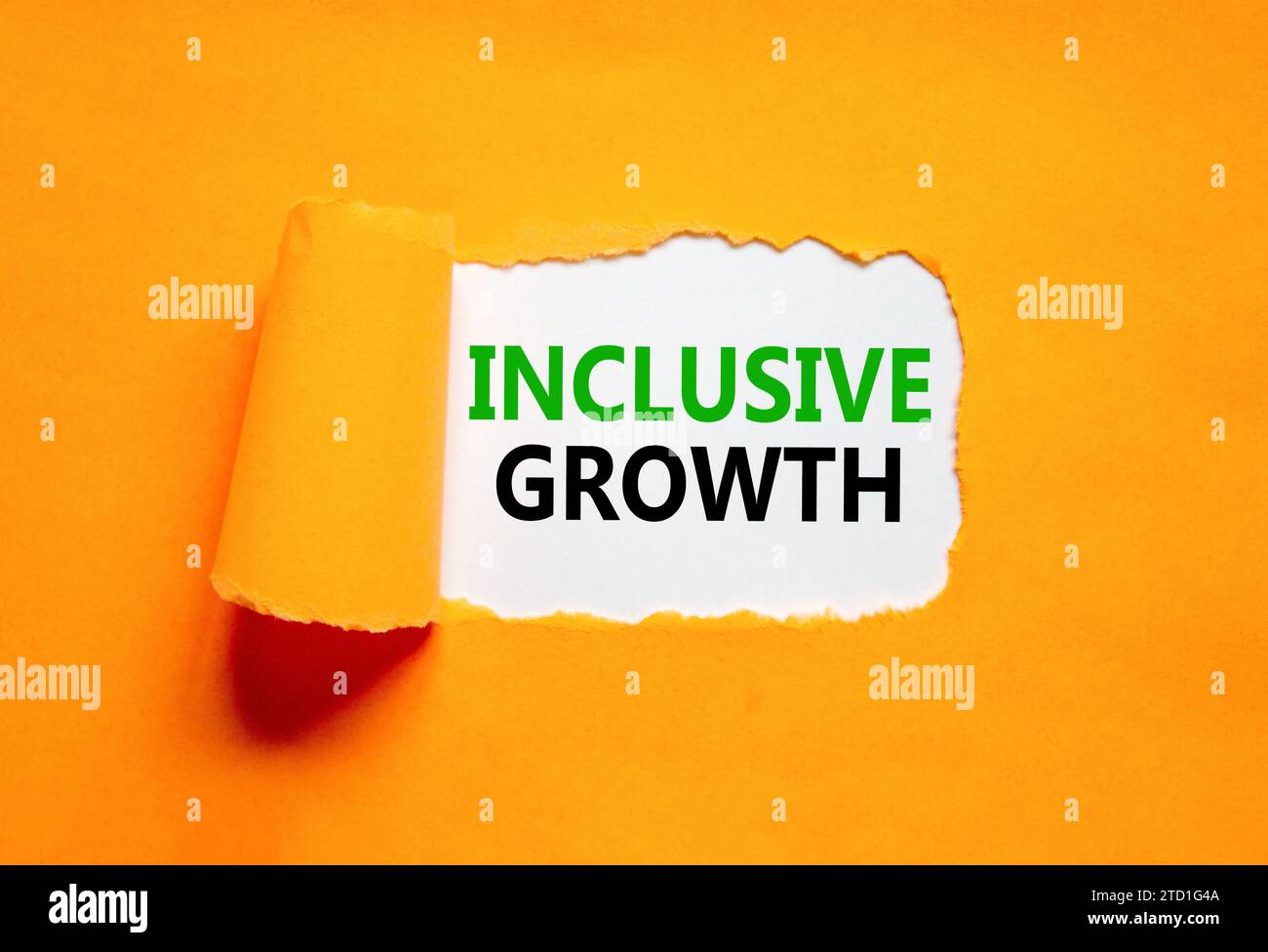 Inclusive growth symbol. Concept words Inclusive growth on beautiful ...
