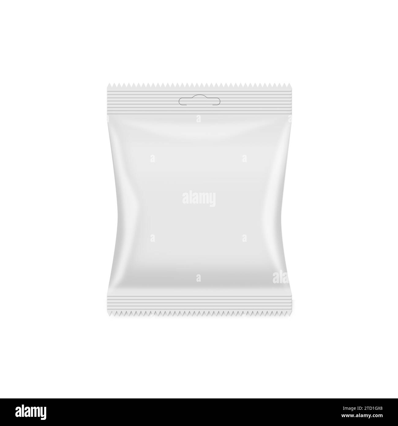 Bag Food Packaging Mockup 3D Rendering on White Background Stock Photo Alamy