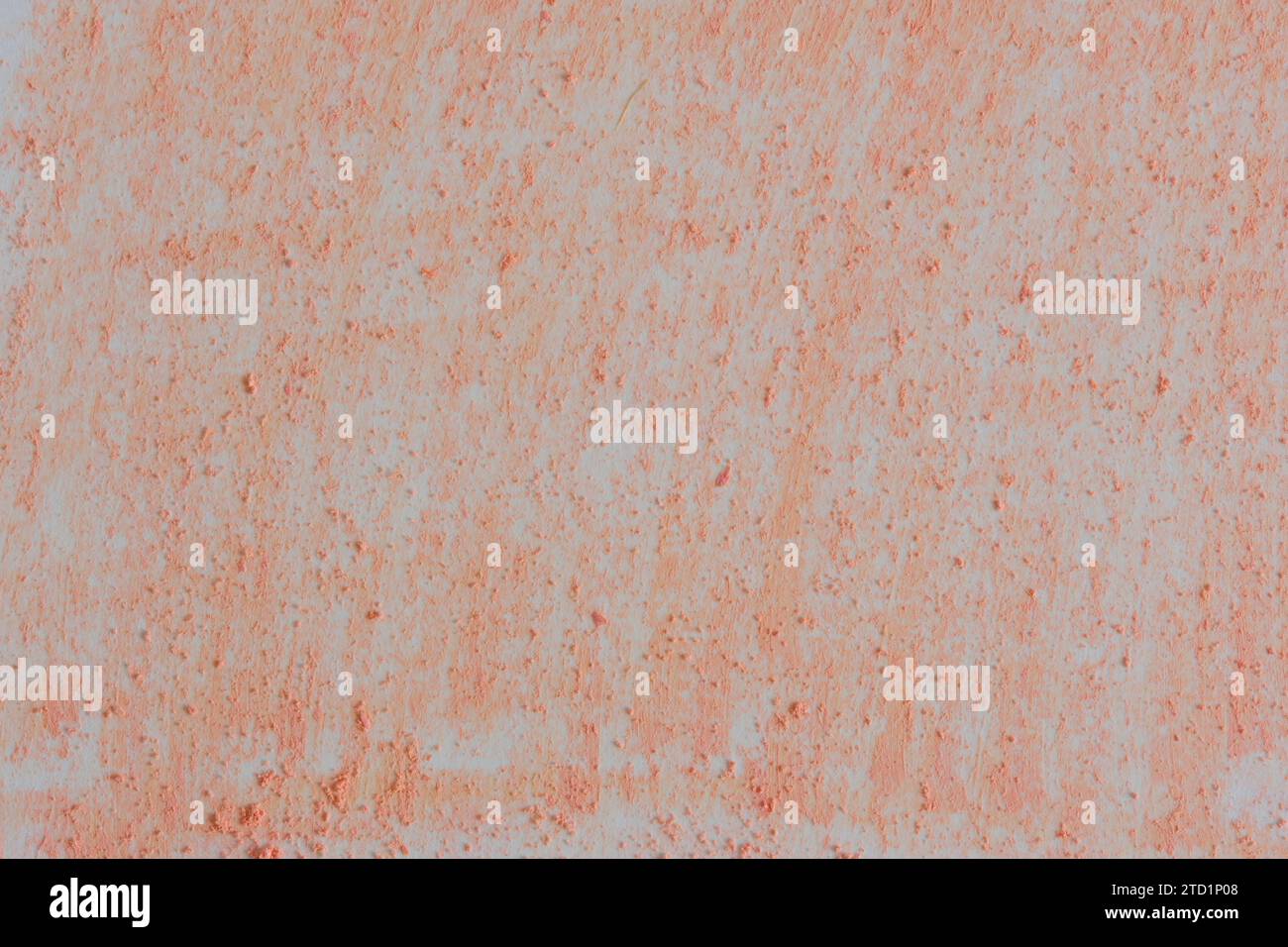 Background is white sheet painted over with pink pencil Stock Photo