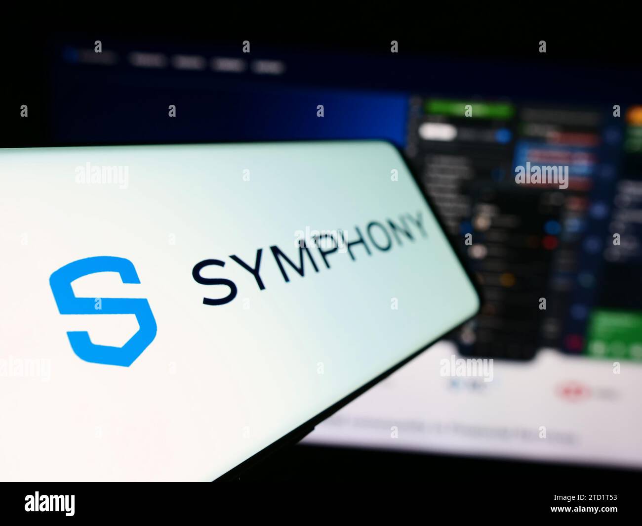 Symphony communication logo hires stock photography and images Alamy