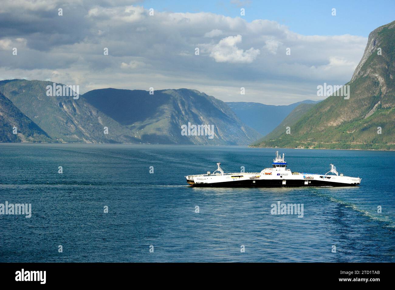 Nored Fjord, Norway 28th June 2022 Mannheller to Fodnes ferjekai