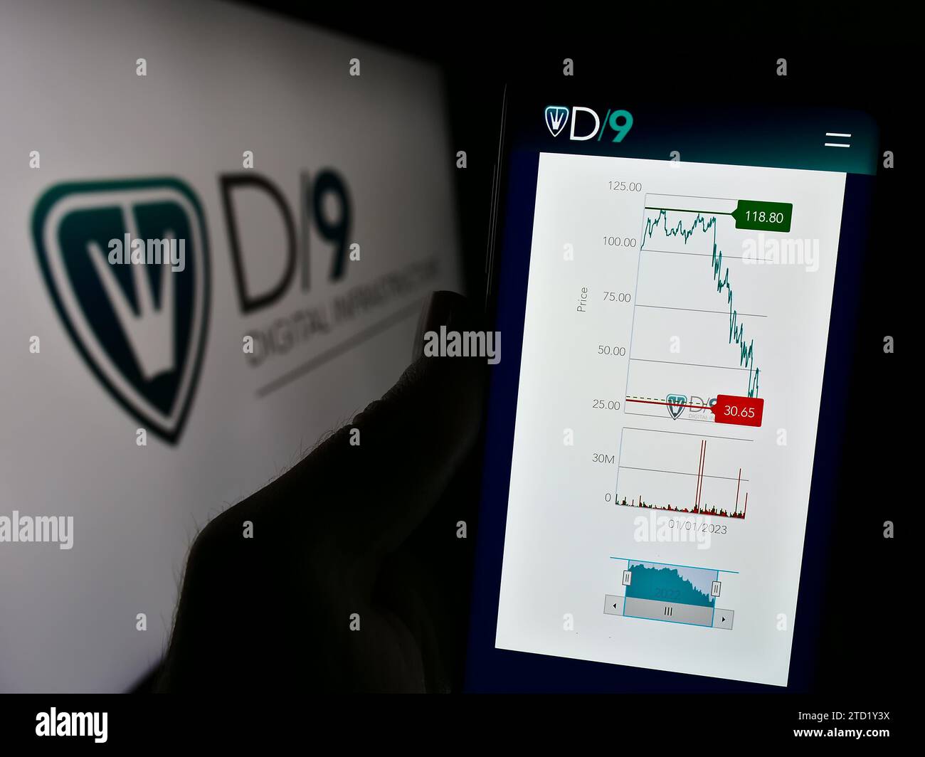 Digital 9 logo hires stock photography and images Alamy