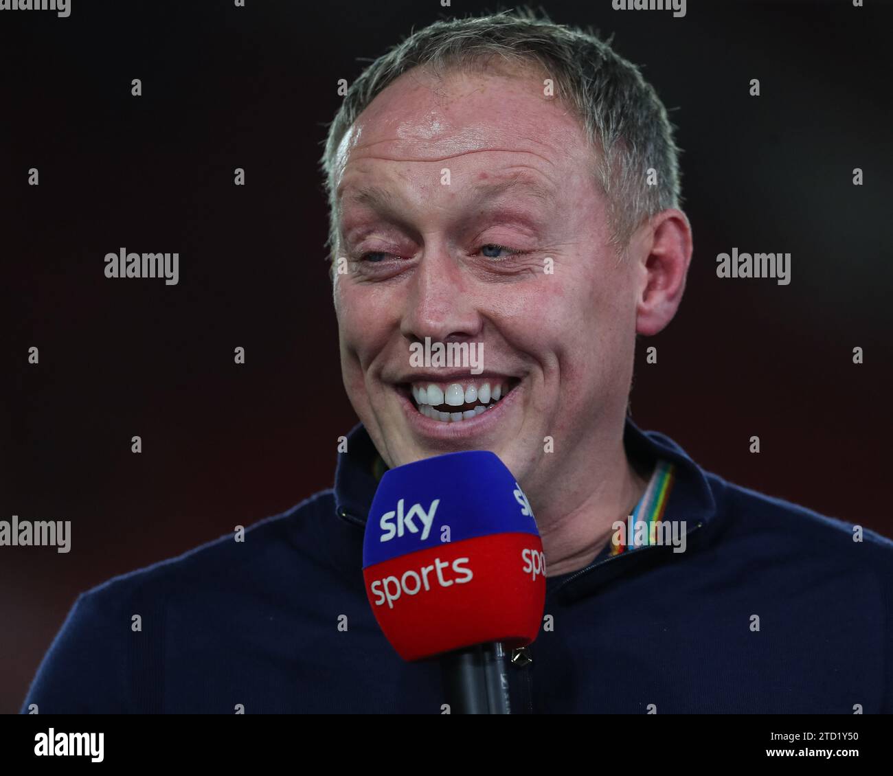 Steve Cooper manager of Nottingham Forest speaks to Sky Sports Football