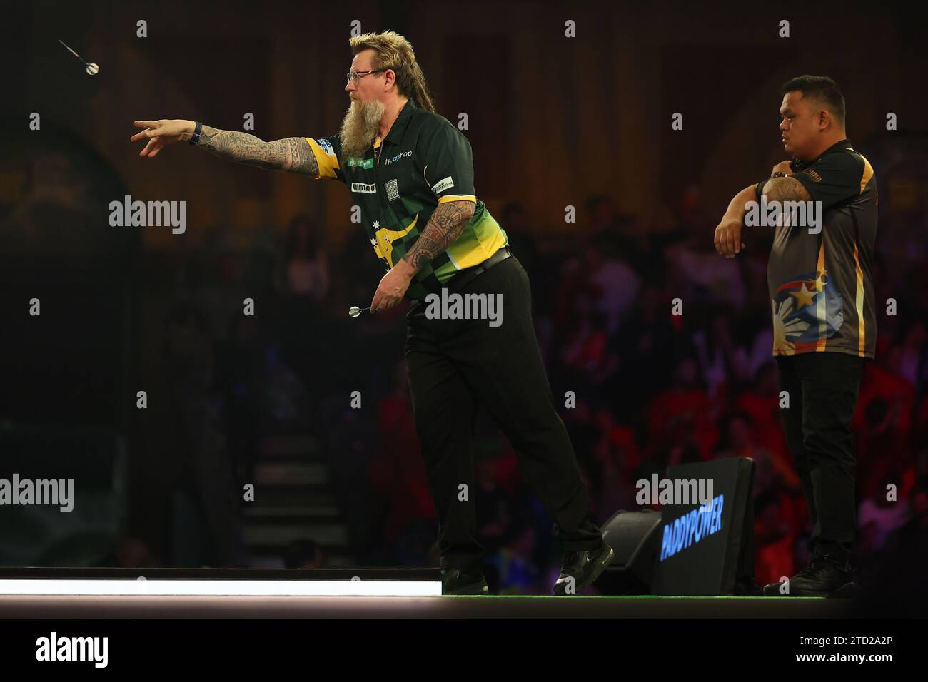 15th December 2023, Alexandra Palace, London, England; 2023/24 PDC Paddy Power World Darts