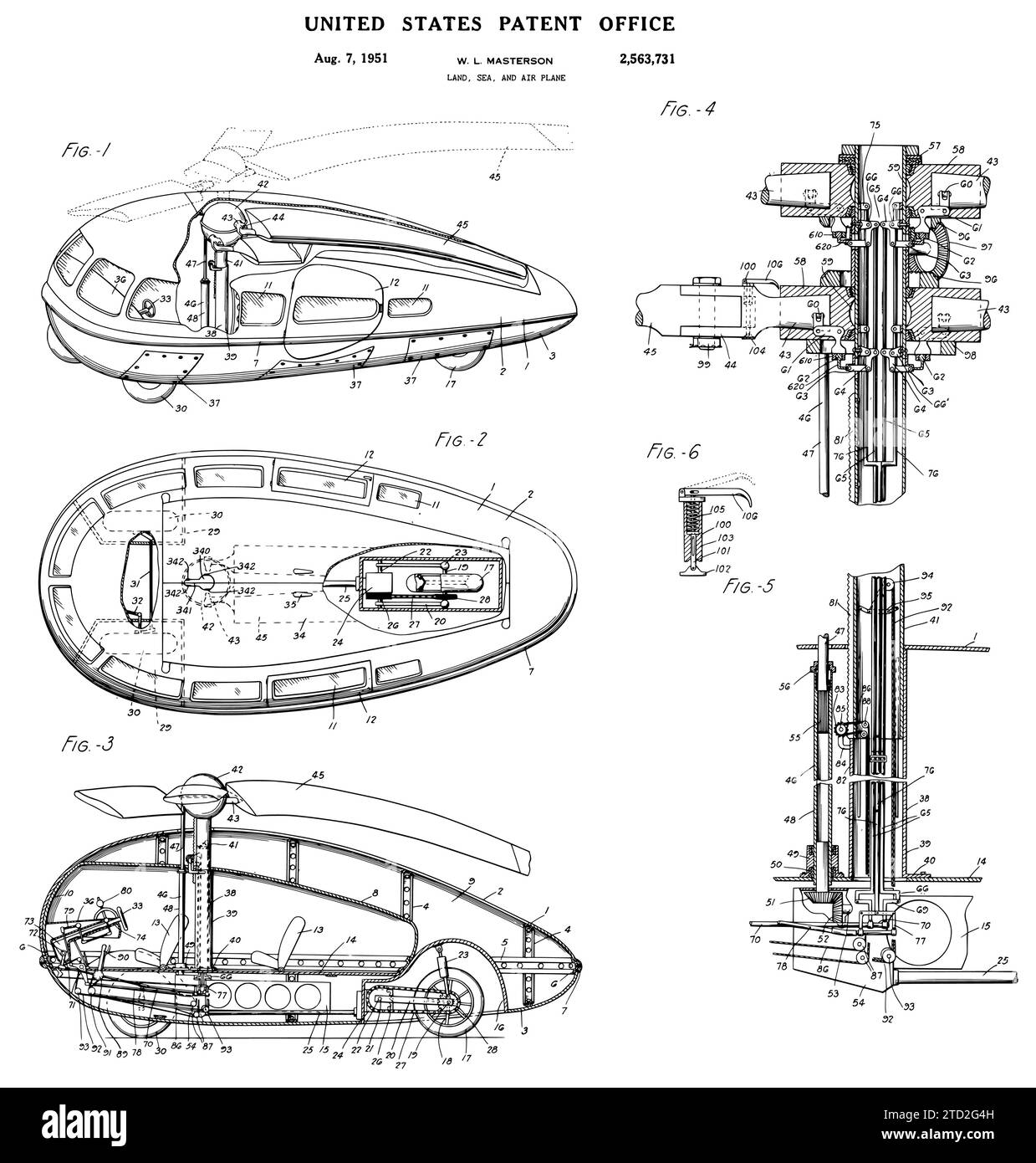 Airplane patent hi-res stock photography and images - Alamy