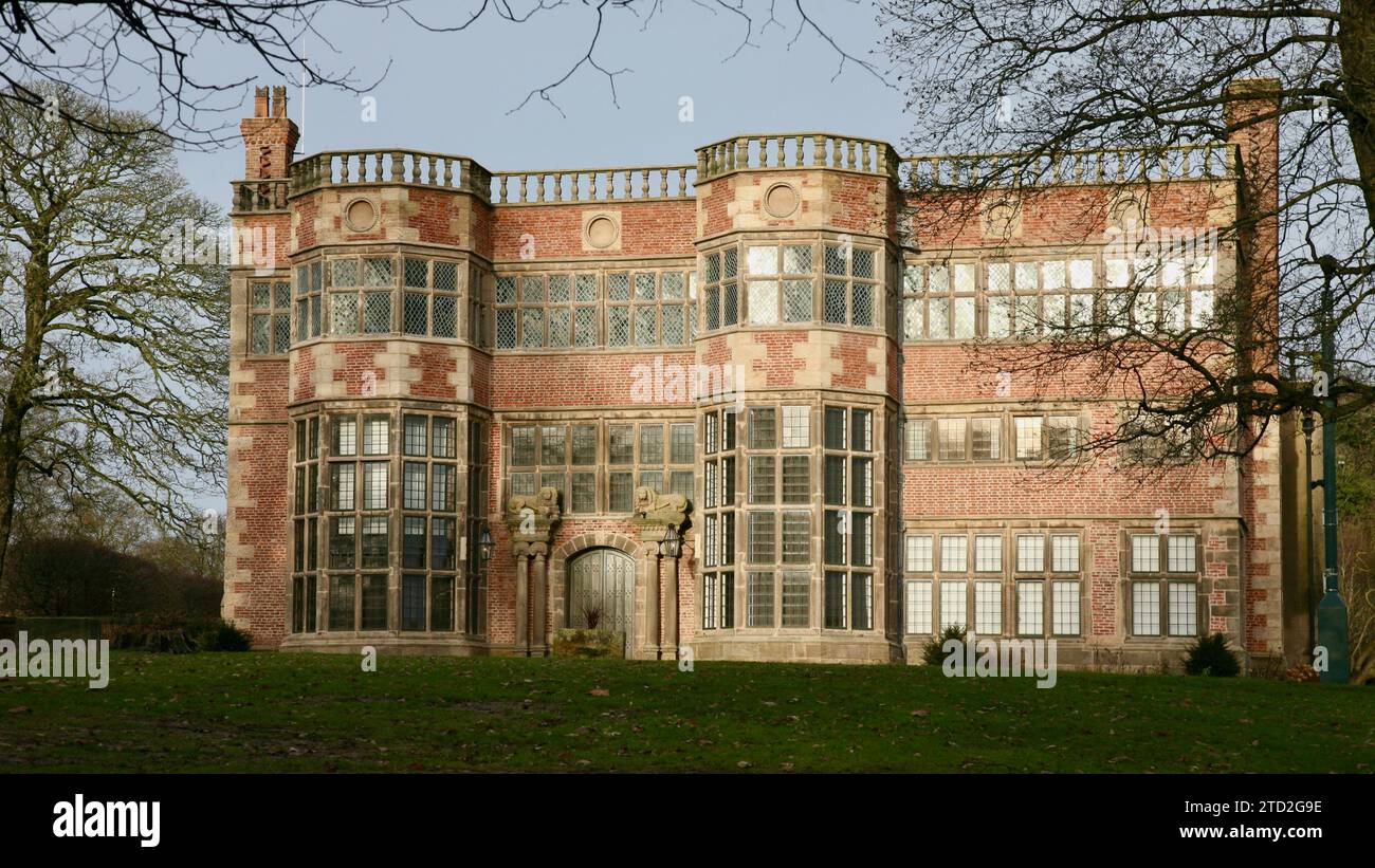 A view of Astley Hall, Astley Park, Chorley, Lancashire, England, Europe Stock Photo Alamy