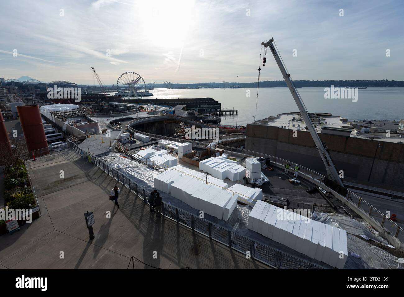 Seattle, Washington, USA. 12th December, 2023. View of the Overlook