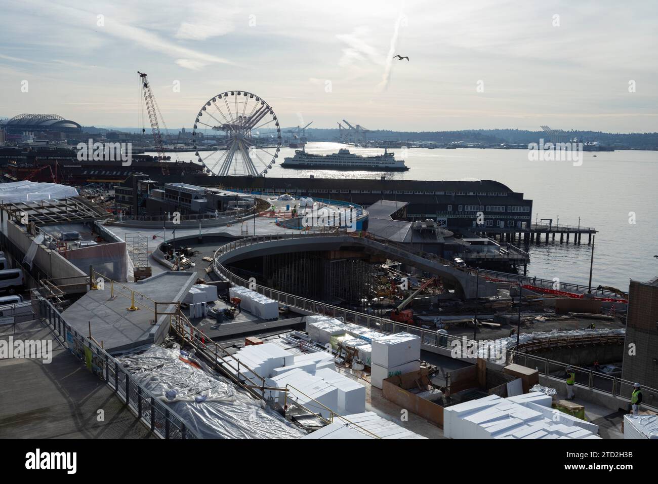 Seattle, Washington, USA. 12th December, 2023. View of the Overlook