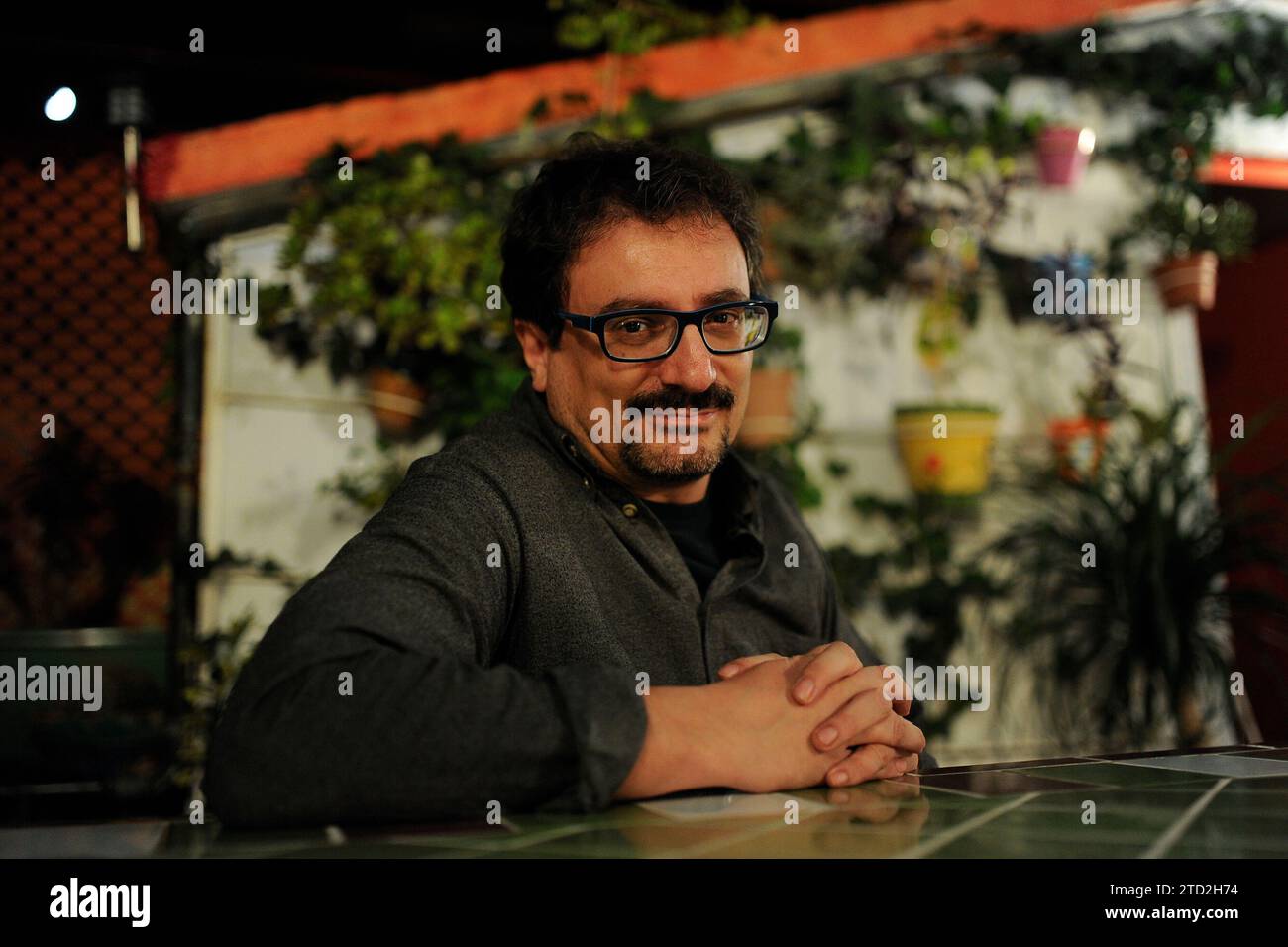 Barcelona, 11/16/2015. Interview with the writer Albert Sánchez Piñol
