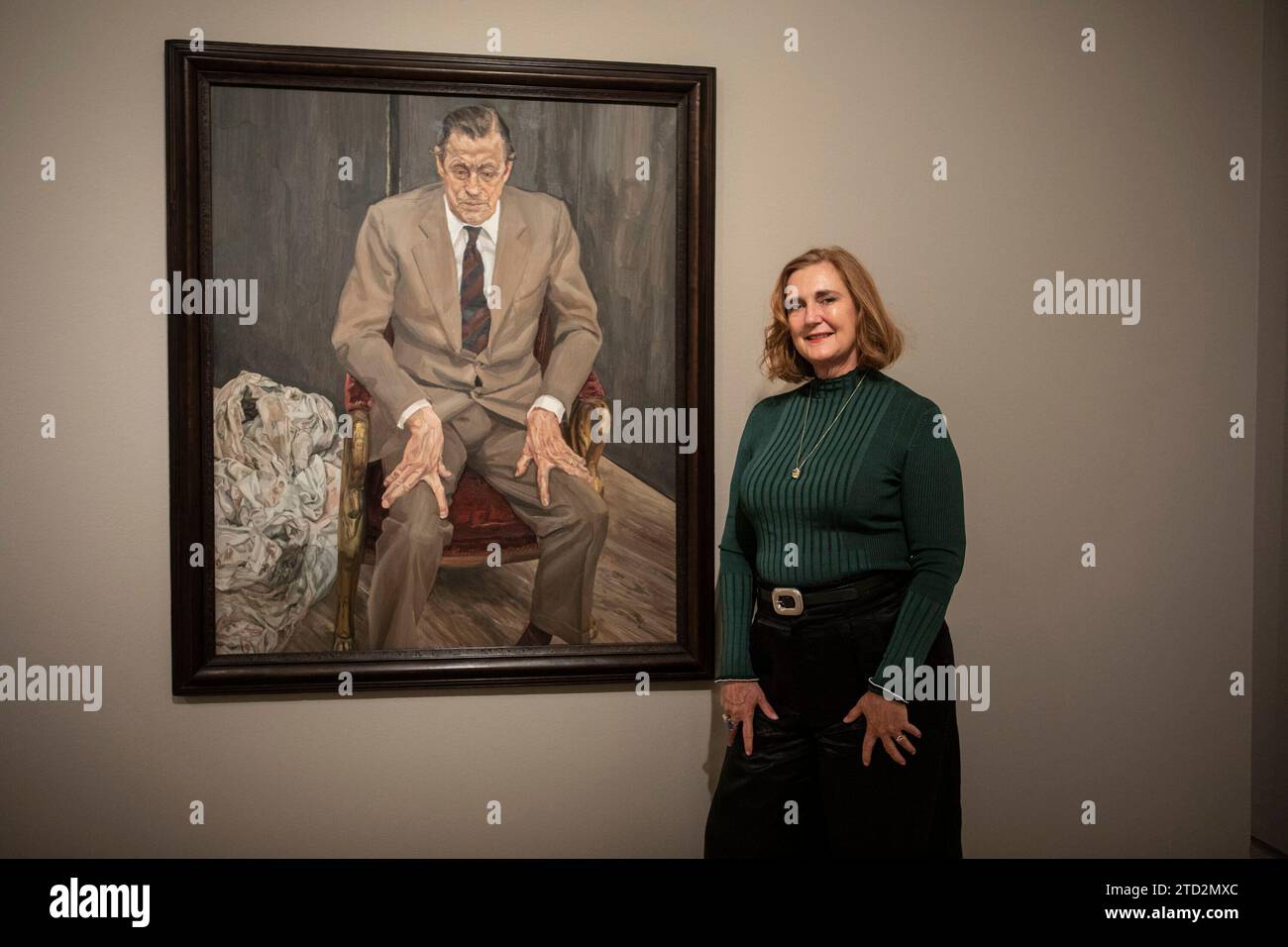 Madrid, 01/13/2023. Lucien Freud exhibition at the Thyssen museum. Photo: Isabel Permuy. Archdc. Credit: Album / Archivo ABC / Isabel B. Permuy Stock Photo