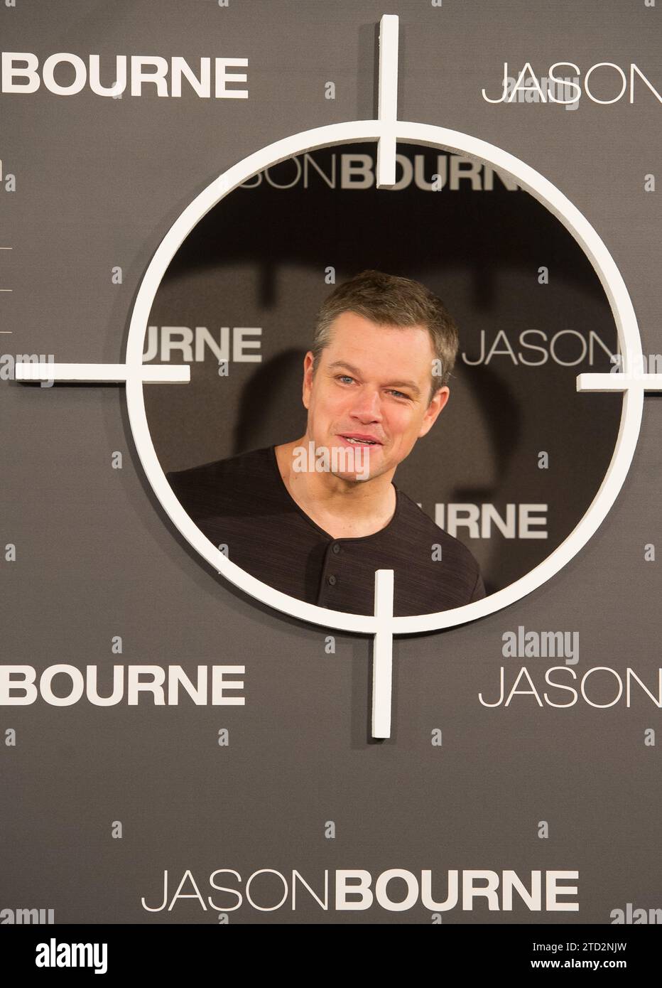 Matt damon photo credit hires stock photography and images Alamy(02)