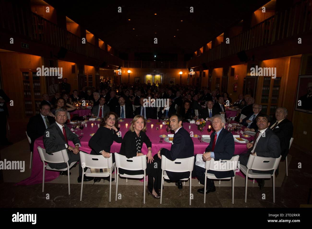 Madrid 01-29-2014 Abc bullfighting award to the bullfighter Manuel Jesus cid Sala 'el Cid' ... Photo: Angel de Antonio and Eduardo de San Bernardo .... Archdc. Credit: Album / Archivo ABC / Ángel de Antonio Stock Photo