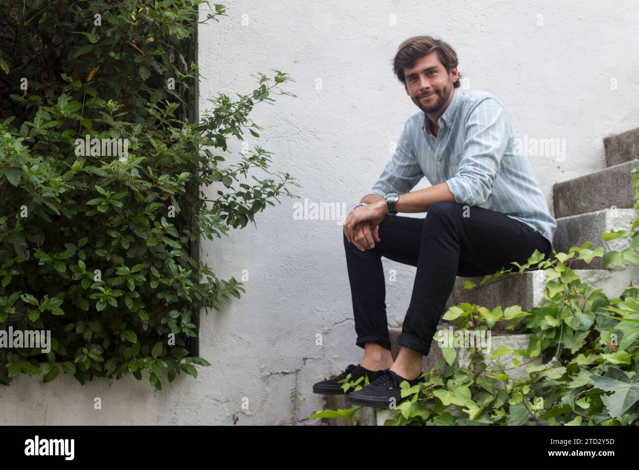 Madrid, 07/02/2019. Interview with singer Álvaro Soler. Photo: Isabel ...