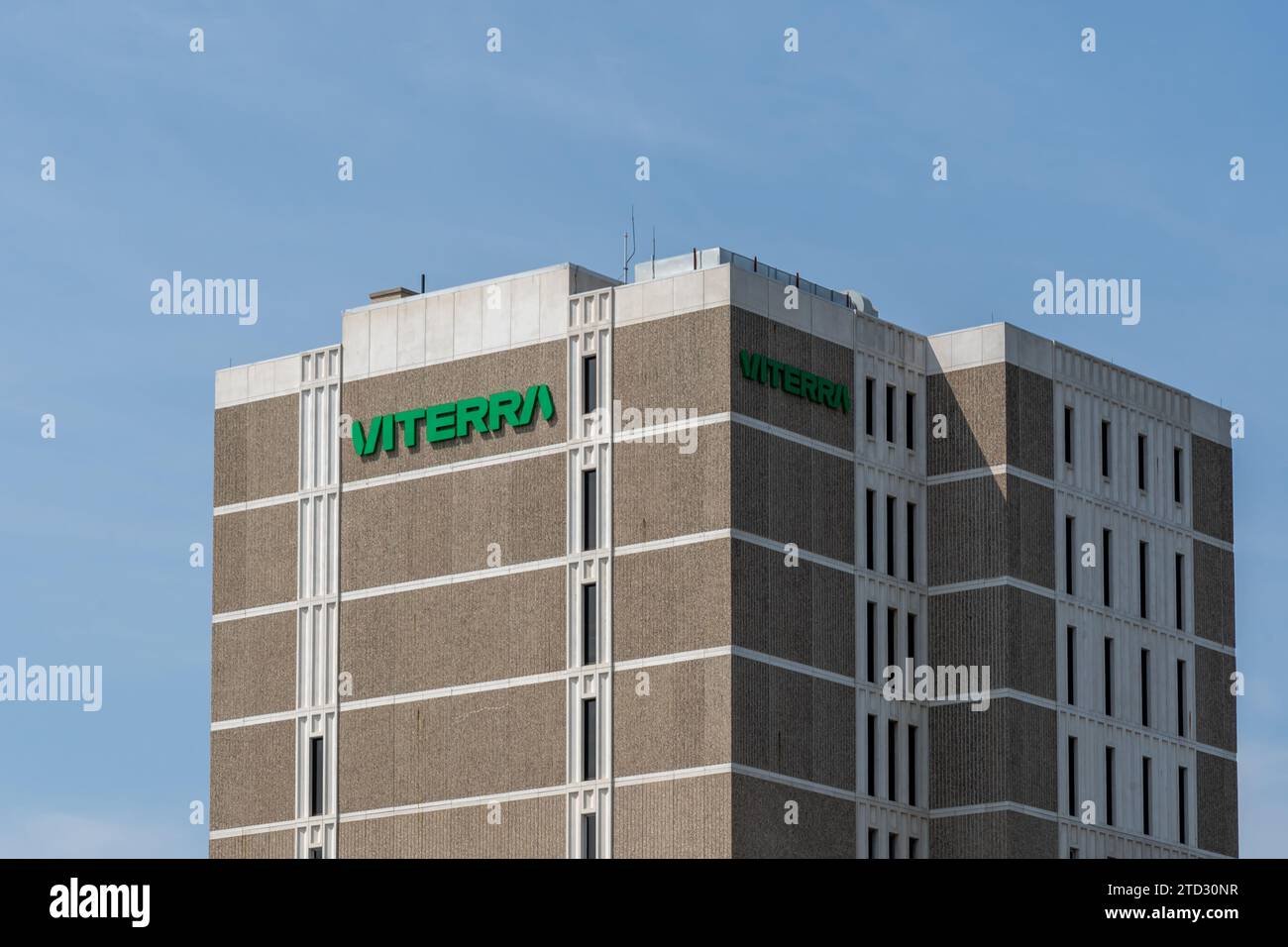 Viterra Building in downtown Regina, Saskatchewan, Canada, Stock Photo