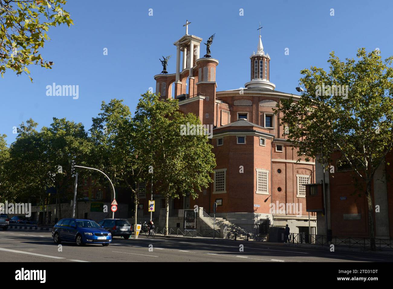 Madrid, 10/08/2018. Saint Augustine Parish. Photo: Maya Balanya. Archdc. Credit: Album / Archivo ABC / Maya Balanya Stock Photo