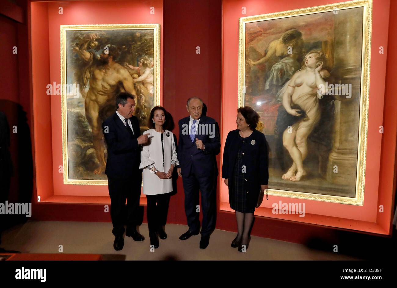 Seville, 04/03/2019. Opening ceremony of the exhibition «Rubens ...