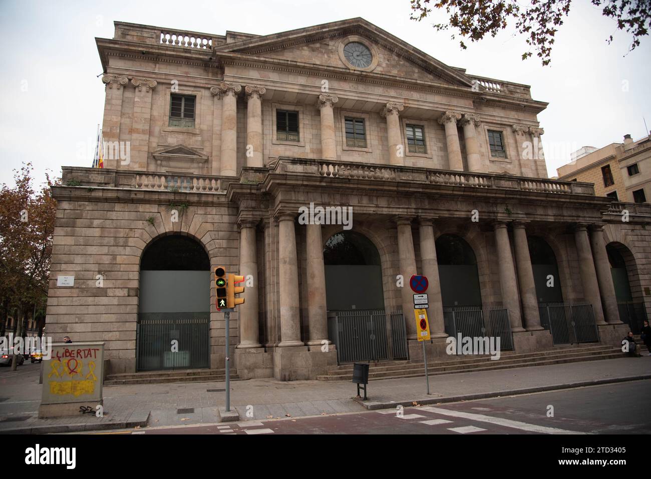 Barcelona, 12/12/2018. The market where the Council of Ministers will be held on December 21. Photo: Inés Baucells ARCHDC. Credit: Album / Archivo ABC / Inés Baucells Stock Photo