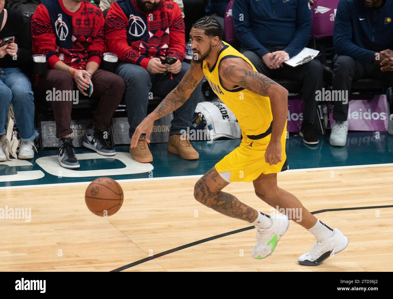 WASHINGTON, DC - DECEMBER 15: Indiana Pacers Forward Obi Toppin (1 ...