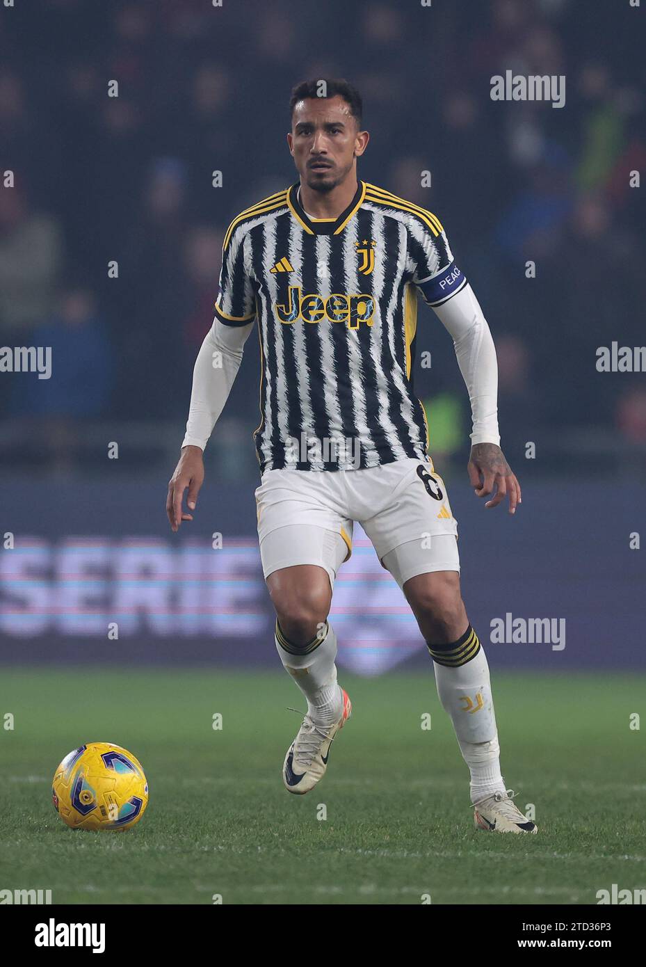 Genoa, Italy, 15th December 2023. Danilo of Juventus during the Serie A ...
