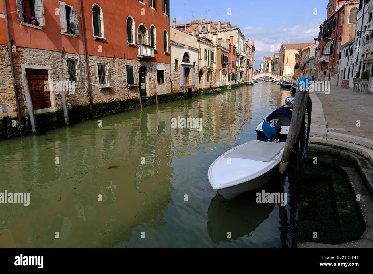 Venice Italy - Canal View Venice Stock Photo - Alamy