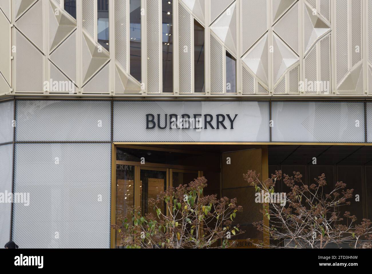 Burberry brand in Gangnam Seoul South Korea on December 13 2023. Photo by Efren Landaos Sipa USA Stock Photo Alamy