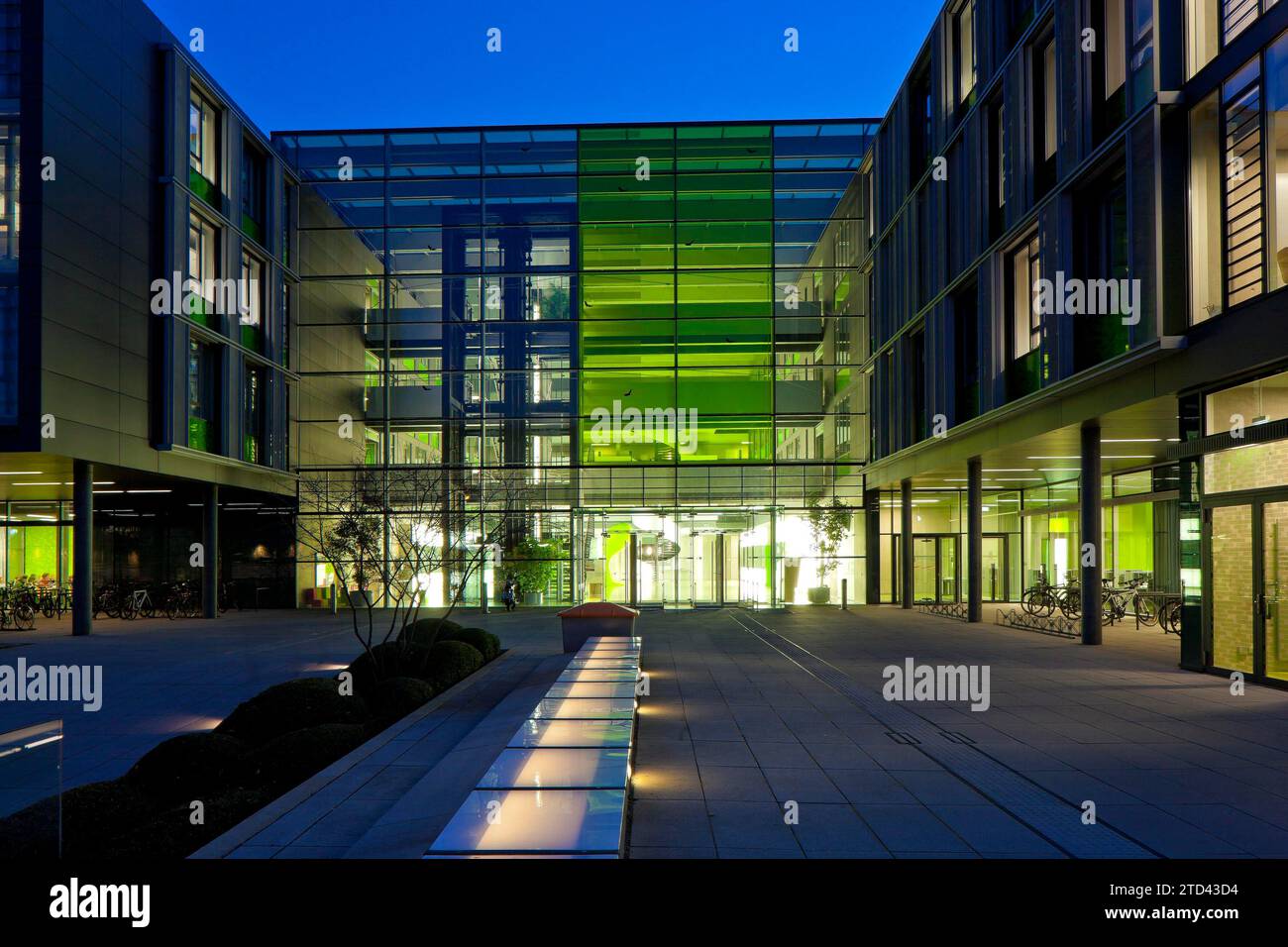 Faculty of Computer Science at TU Dresden Stock Photo