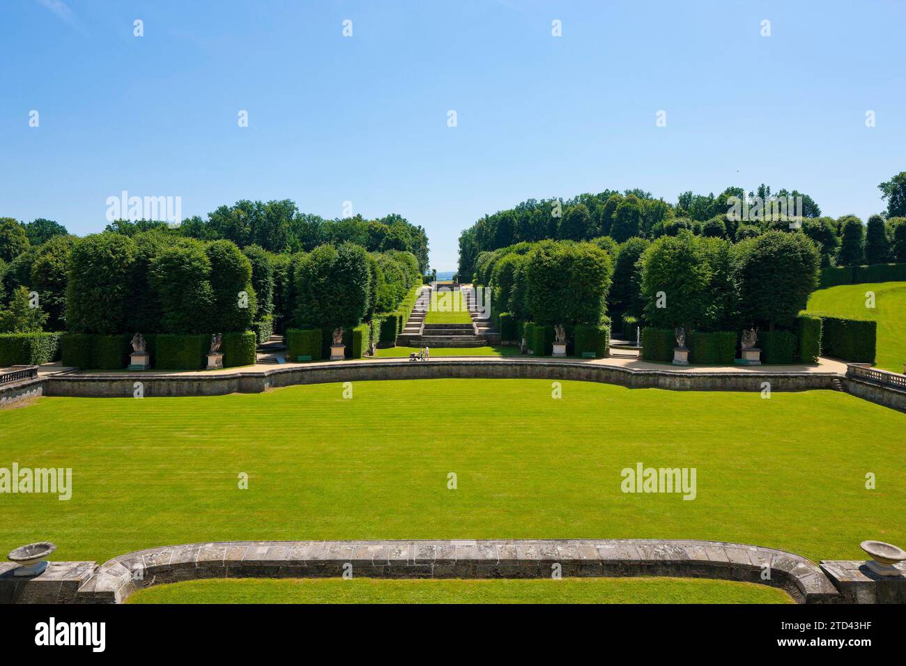 Grossedlitz Baroque Park Ice Pool Stock Photo - Alamy