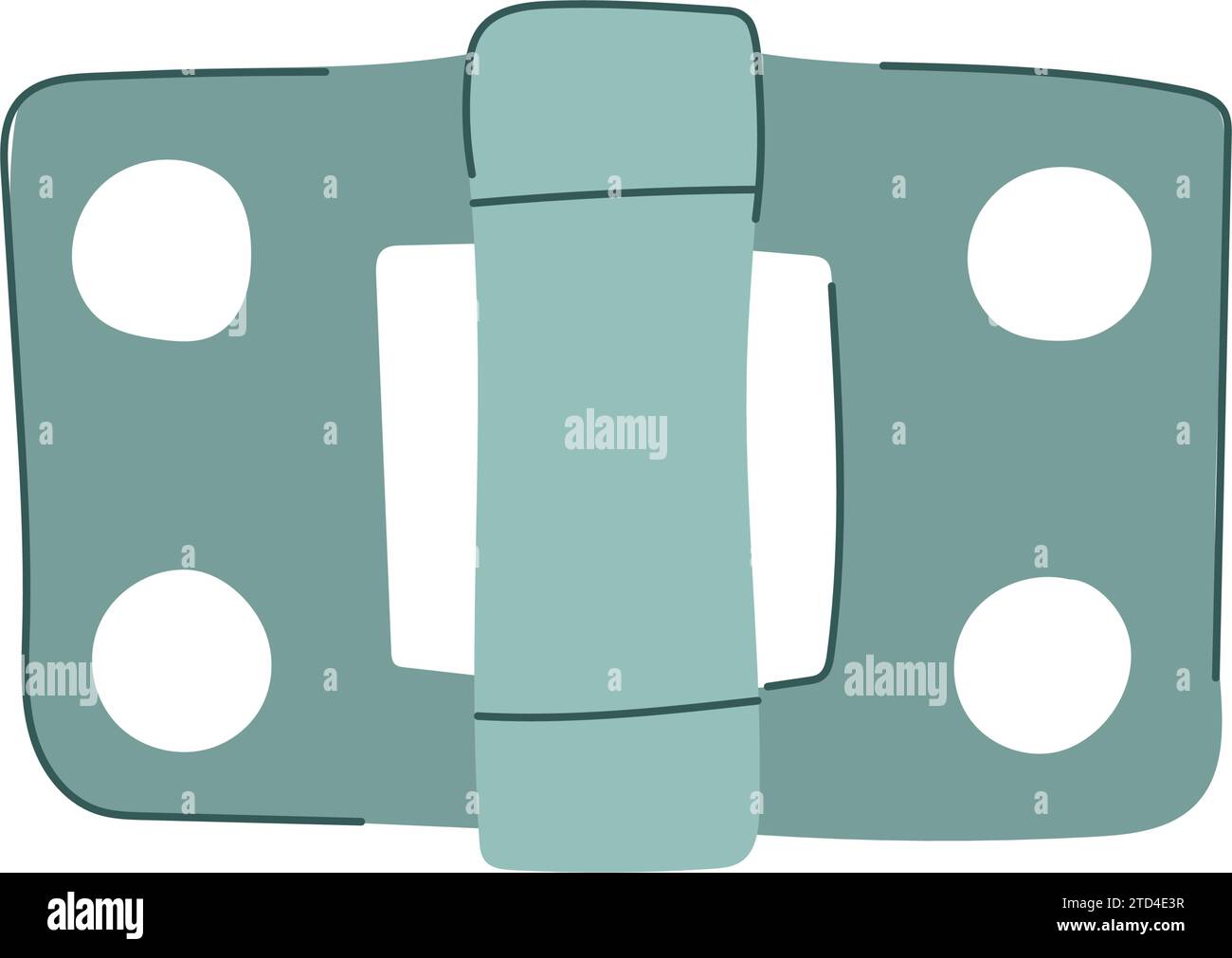 detail door hinge cartoon vector illustration Stock Vector Image & Art