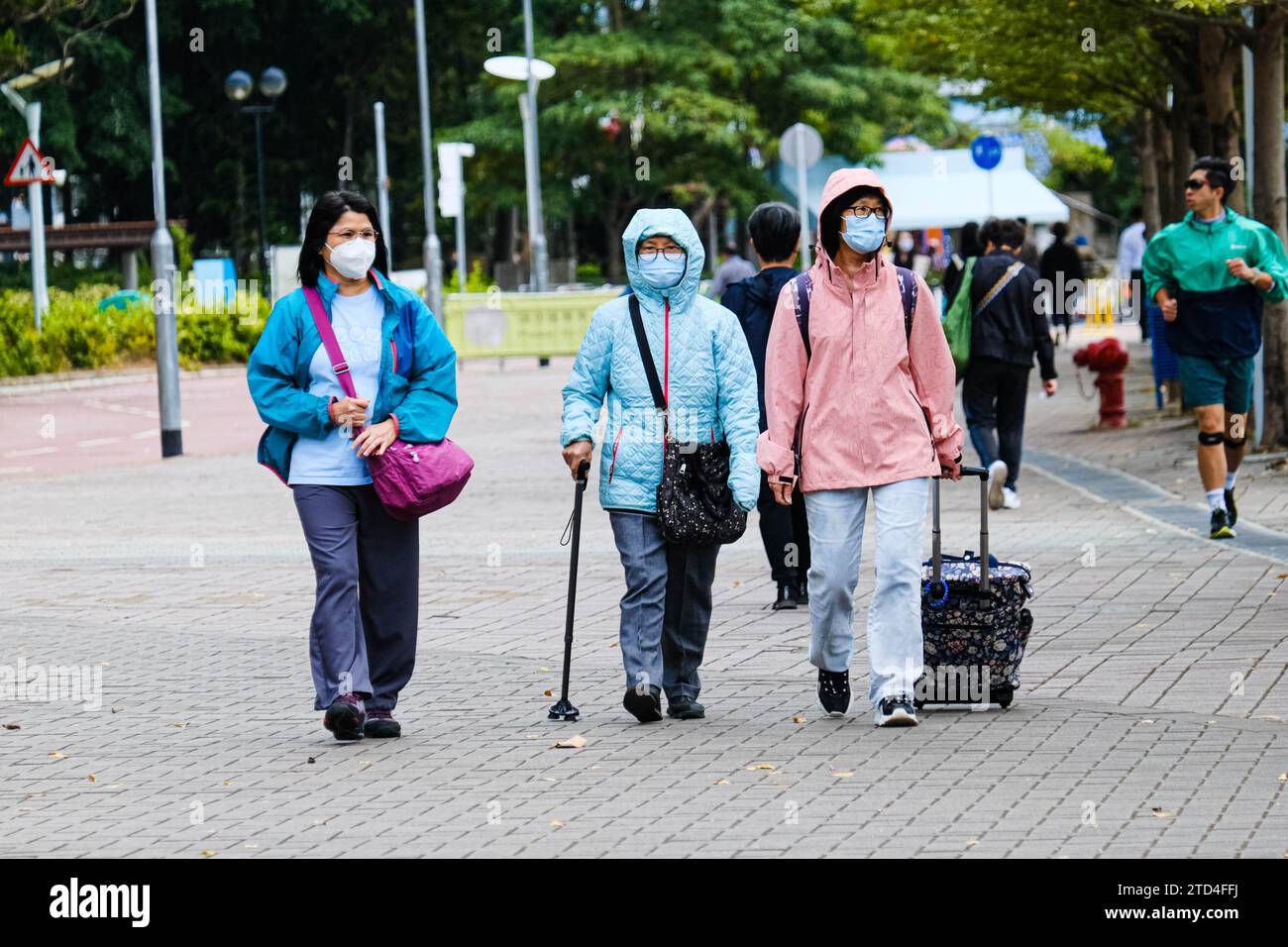 Artistic Hong Kong Issues First Cold Weather Warning Photo Illustration Artistic Hong Kong Issues First Cold Weather Warning Photo Illustration