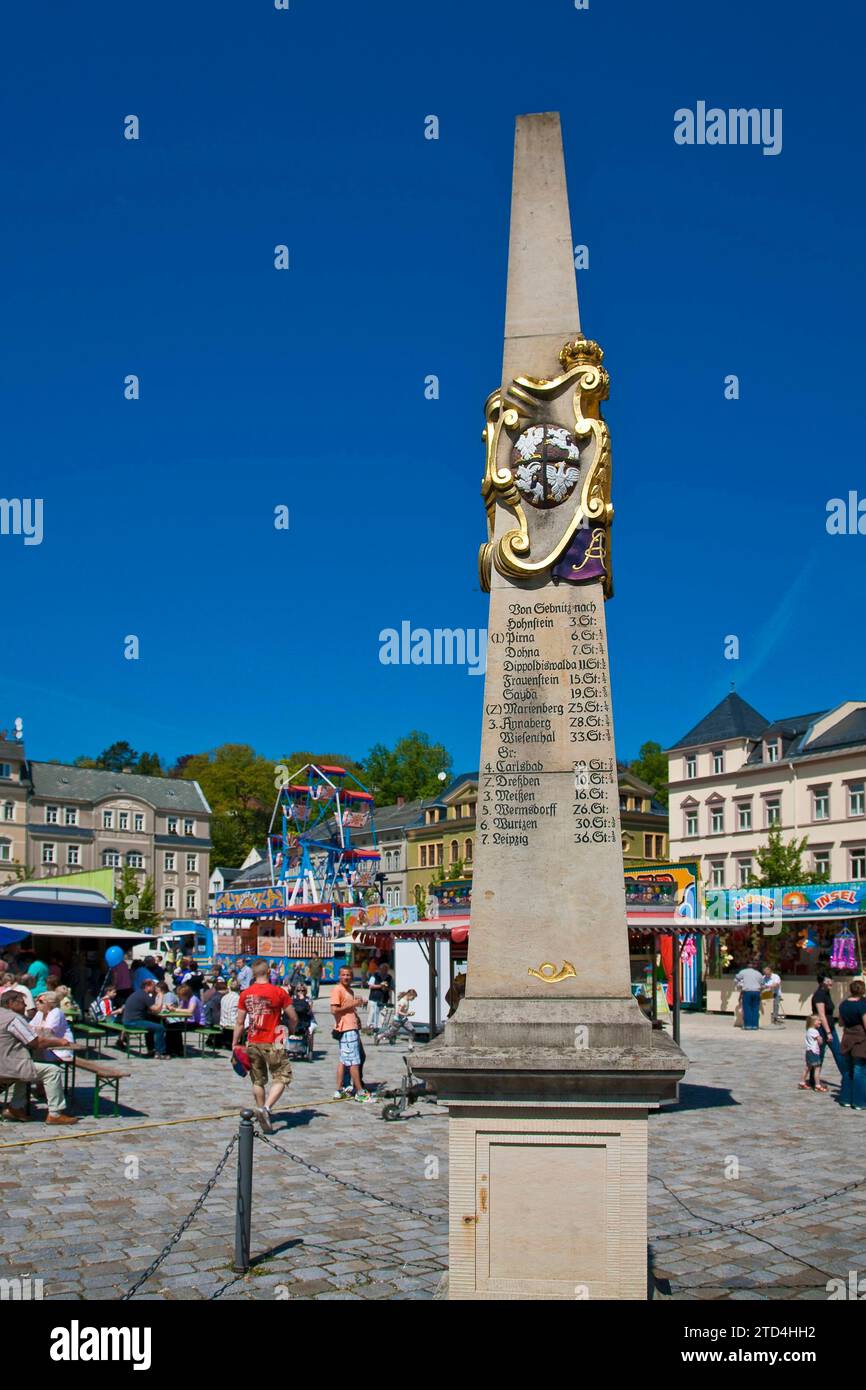 Sebnitz, Town Festival On The Market Square Stock Photo - Alamy