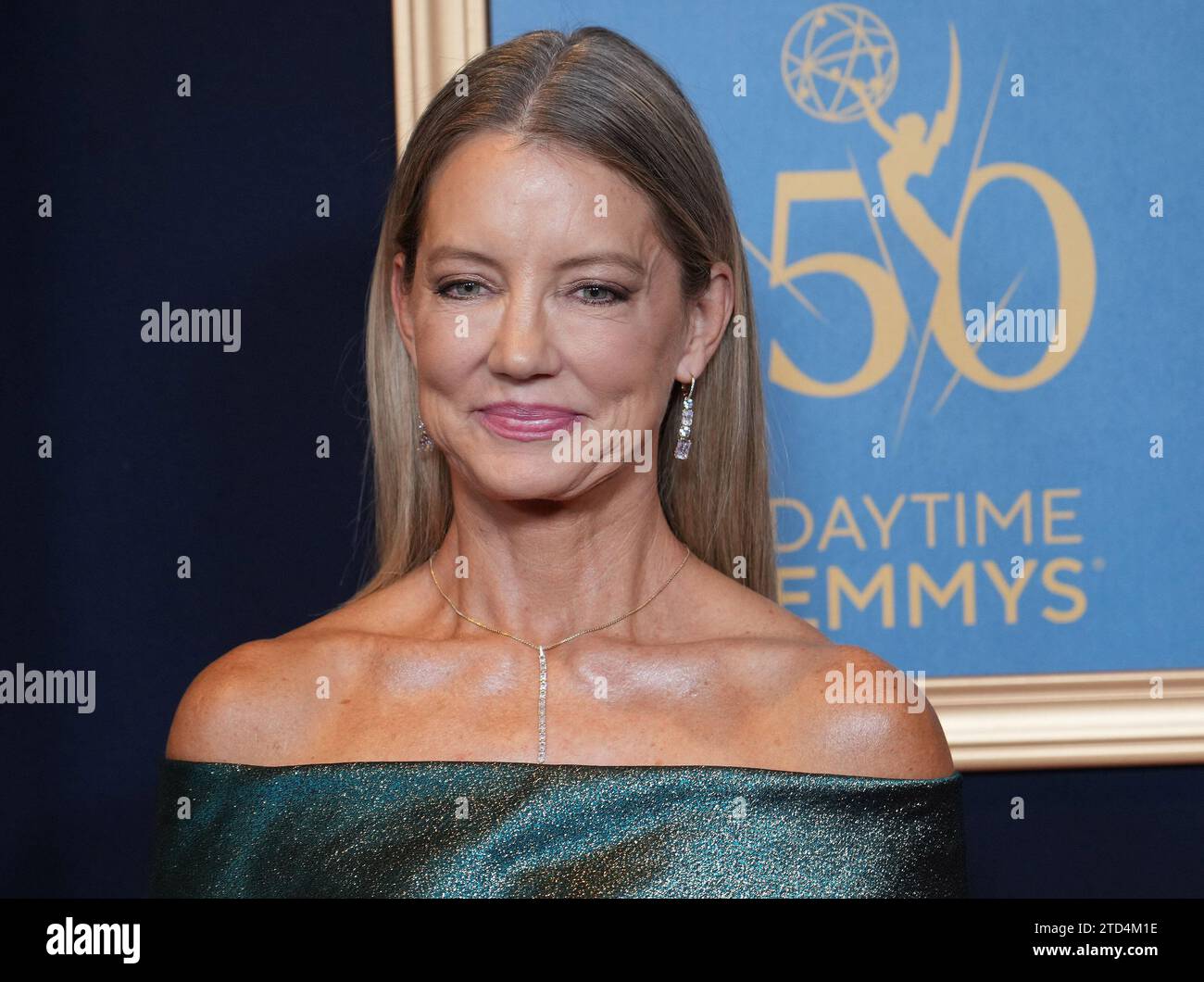 Los Angeles, USA. 15th Dec 2023.  Cynthia Watros arrives at the 50th Annual Daytime Emmy Awards held at the The Westin Bonaventure Hotel in Los Angeles, CA on Friday, December 15, 2023. (Photo By Sthanlee B. Mirador/Sipa USA) Credit: Sipa US/Alamy Live News Stock Photo