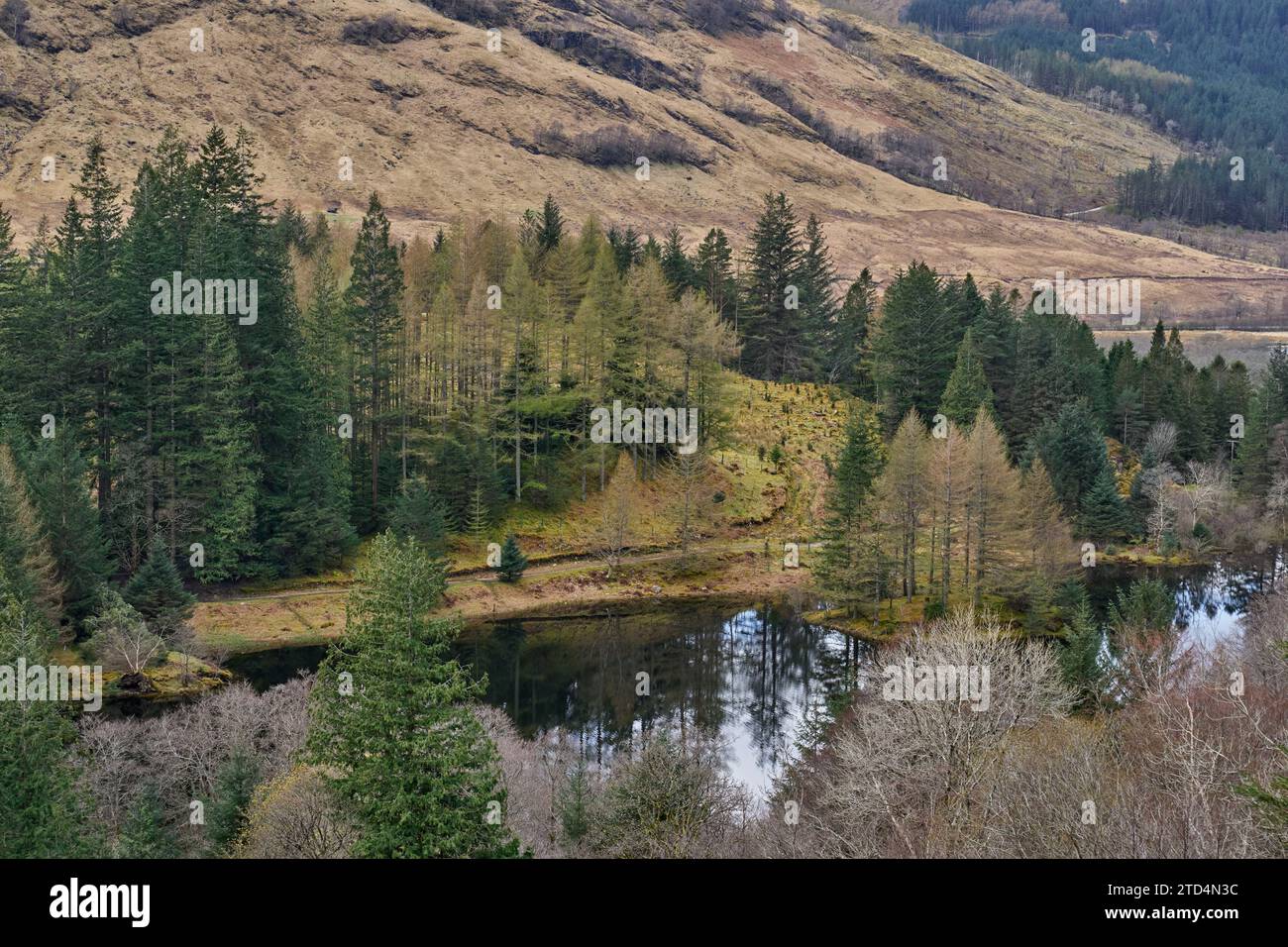 The filming location of Hagrid's Hut and Hogwarts from Harry Potter and