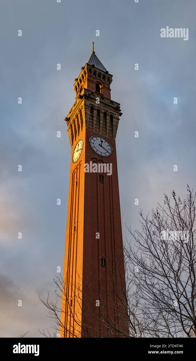 Old Joe, the iconic clock tower at the University of Birmingham is the ...