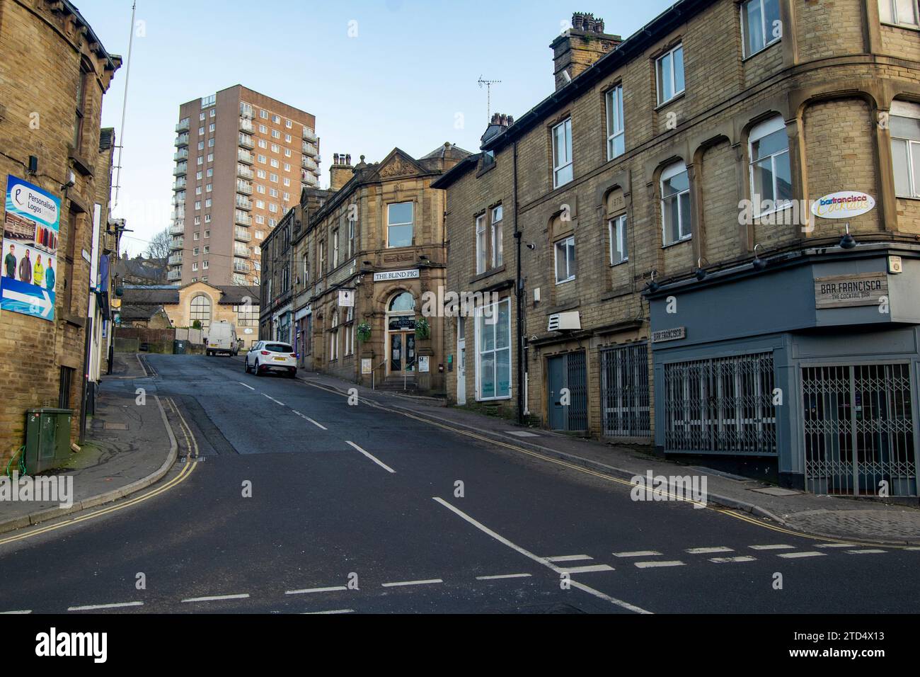 Tower Hill, Sowerby Bridge Stock Photo