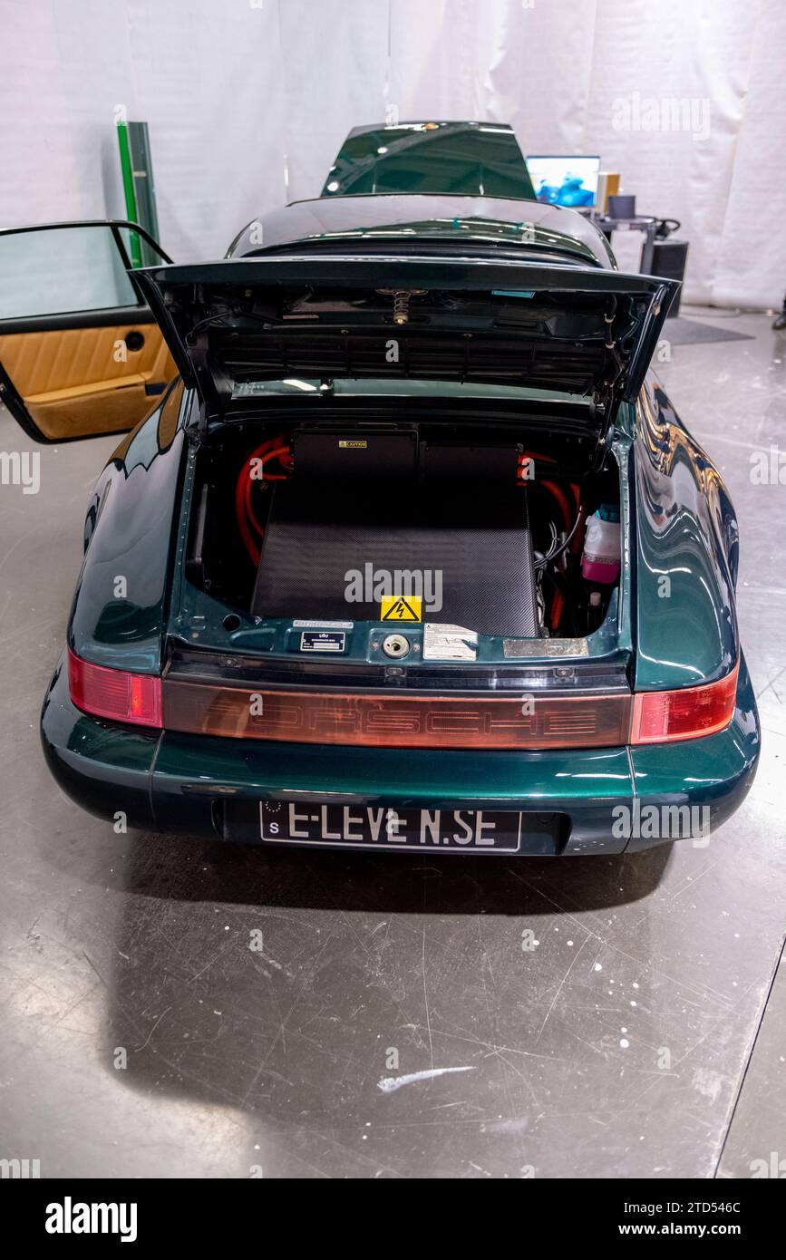 Gothenburg, Sweden december 05 2021 Porsche 911 converted into an