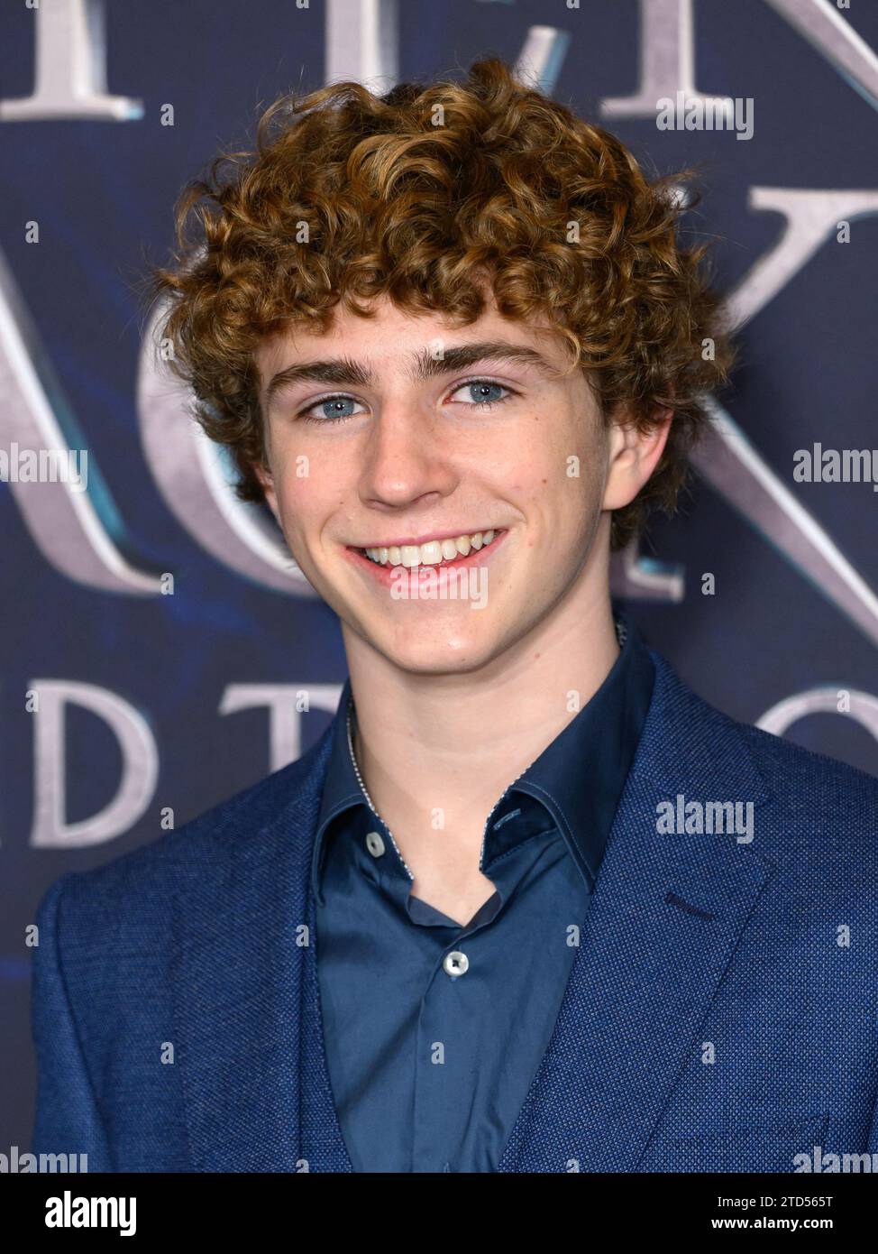 London, UK. December 16th, 2023. Walker Scobell at the Percy Jackson