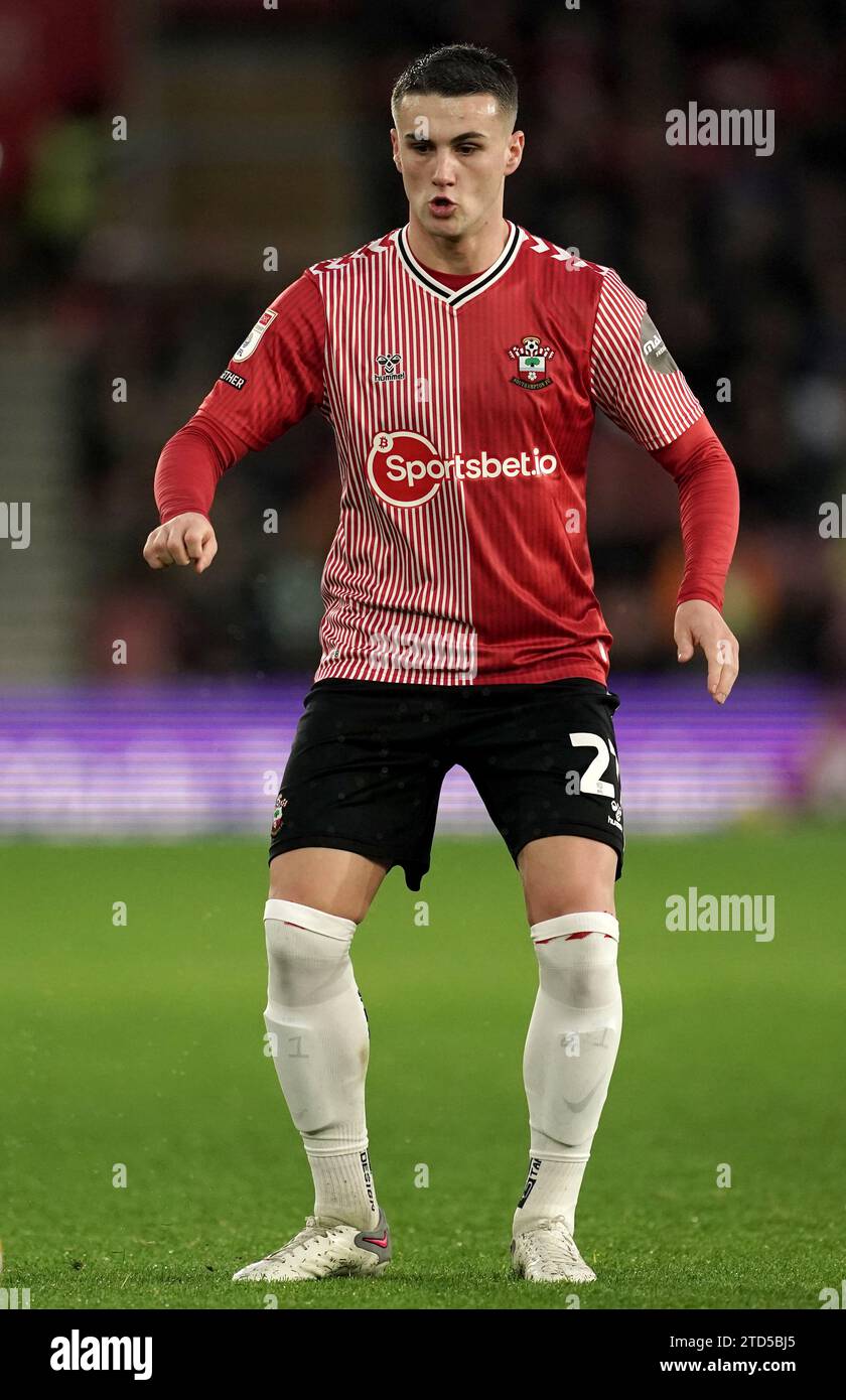 Southampton's Taylor HarwoodBellis during the Sky Bet Championship