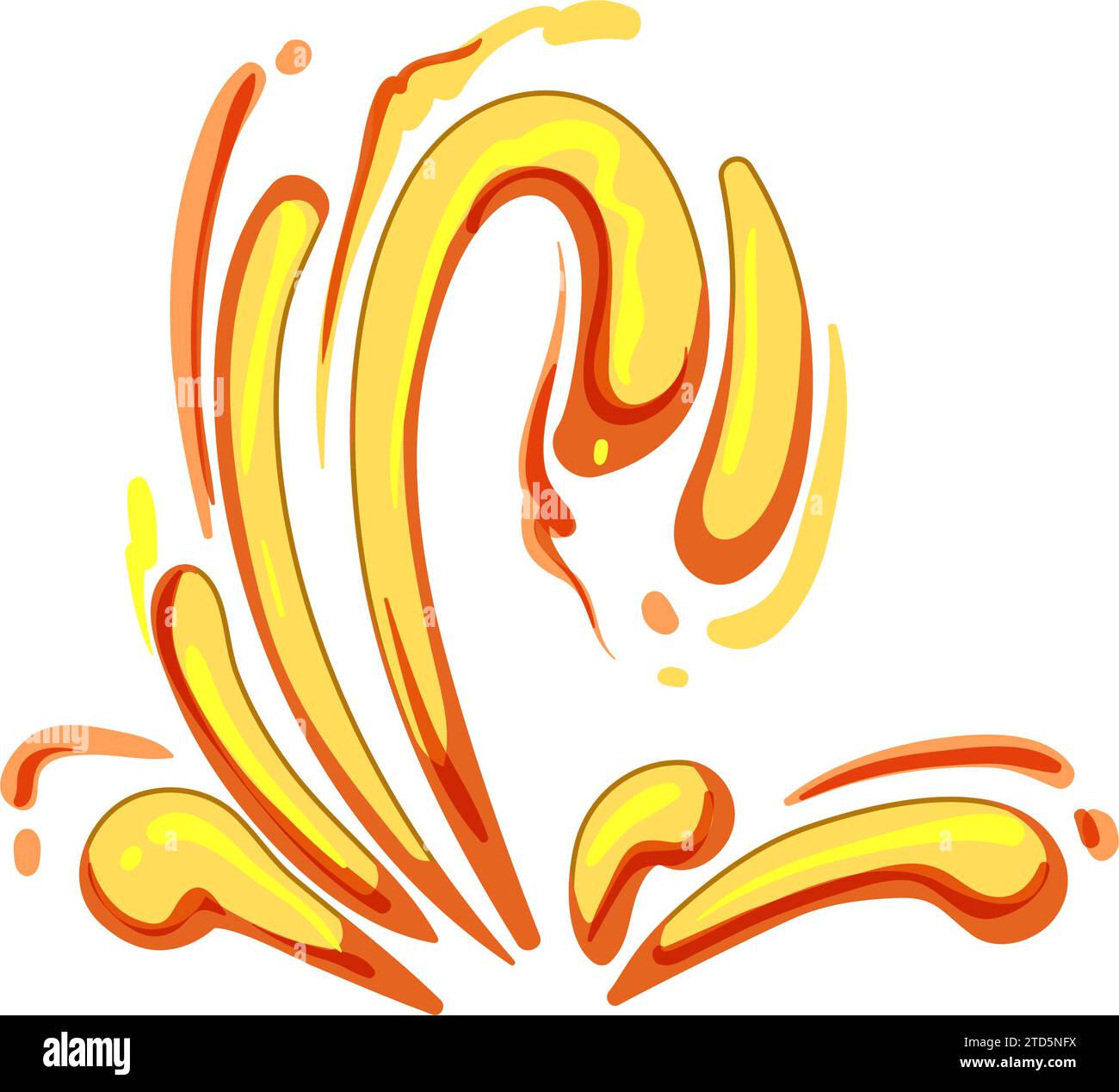 Volcano Lava Splash Cartoon Vector Illustration Stock Vector Image volcano-lava-splash-cartoon-vector-illustration-stock-vector-image