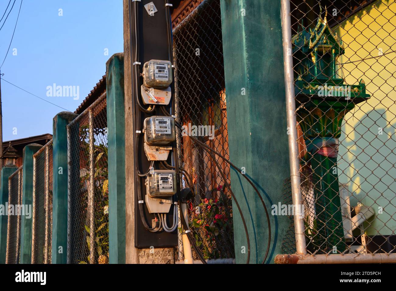 Electric meter The meter is an energy reading unit for the provincial