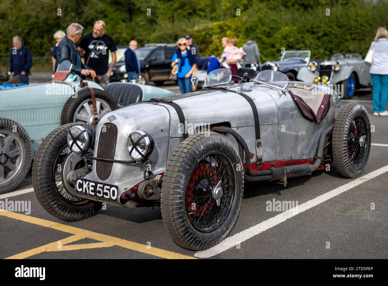 1935 Riley Sports ‘CKE 550’ on display at the Race Day Airshow held at ...