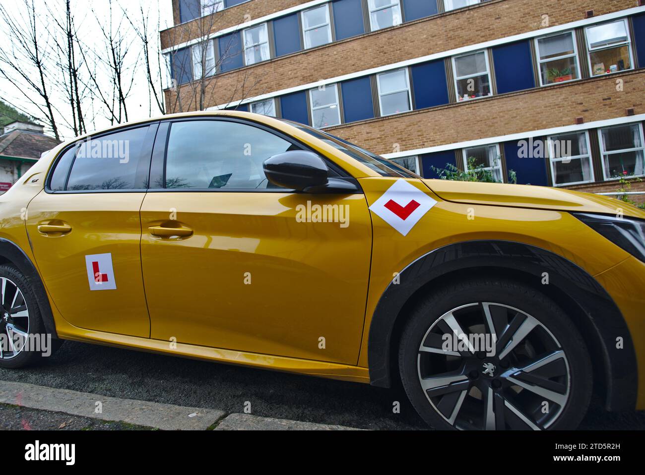 L Plates On A Learner Driver Car To E Displayed While The New Driver Is L Plates On A Learner Driver Car To E Displayed While The New Driver Is
