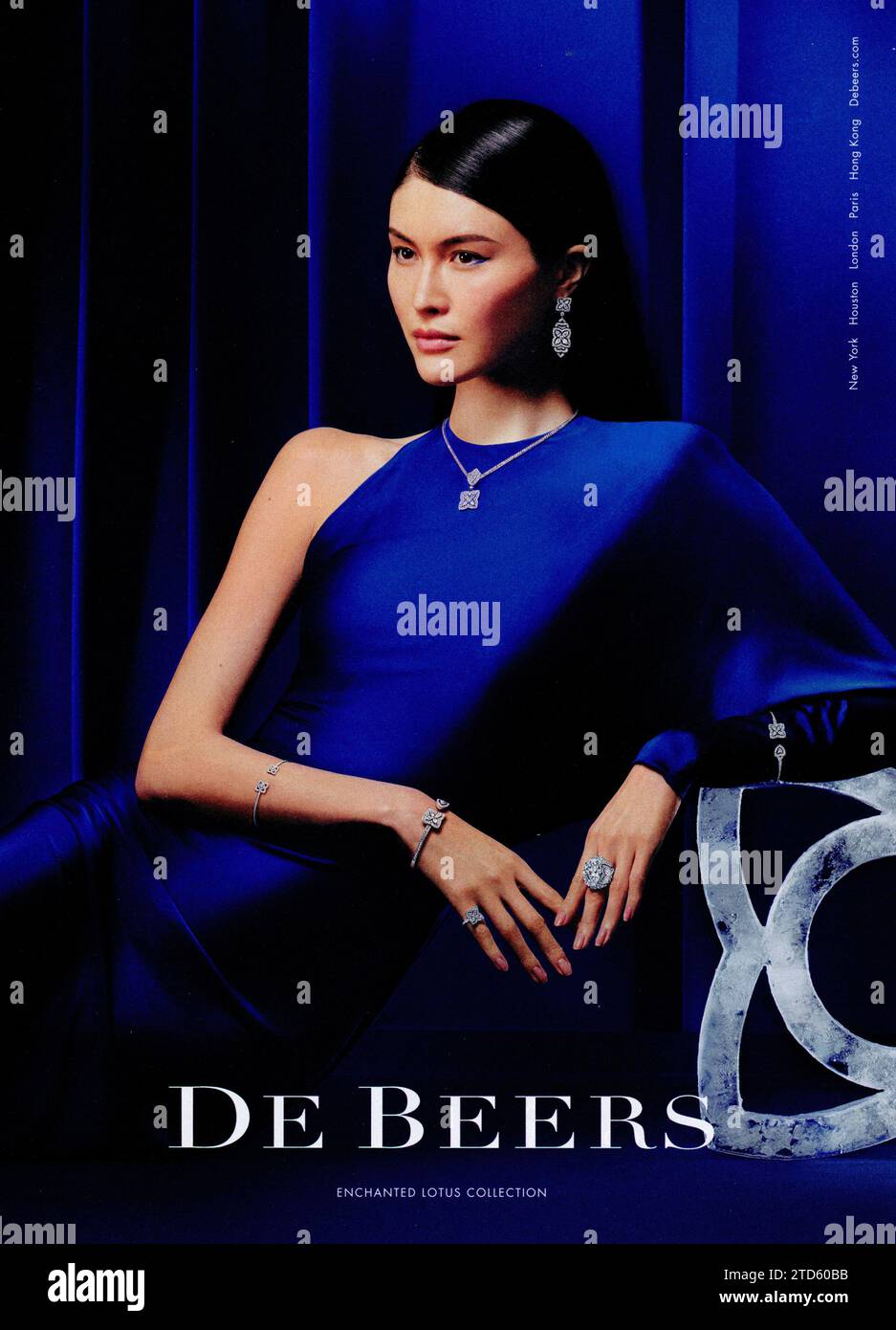 "Vanity Fair" Magazine Dec 2023/Jan 2025 issue Advert, USA Stock Photo Alamy