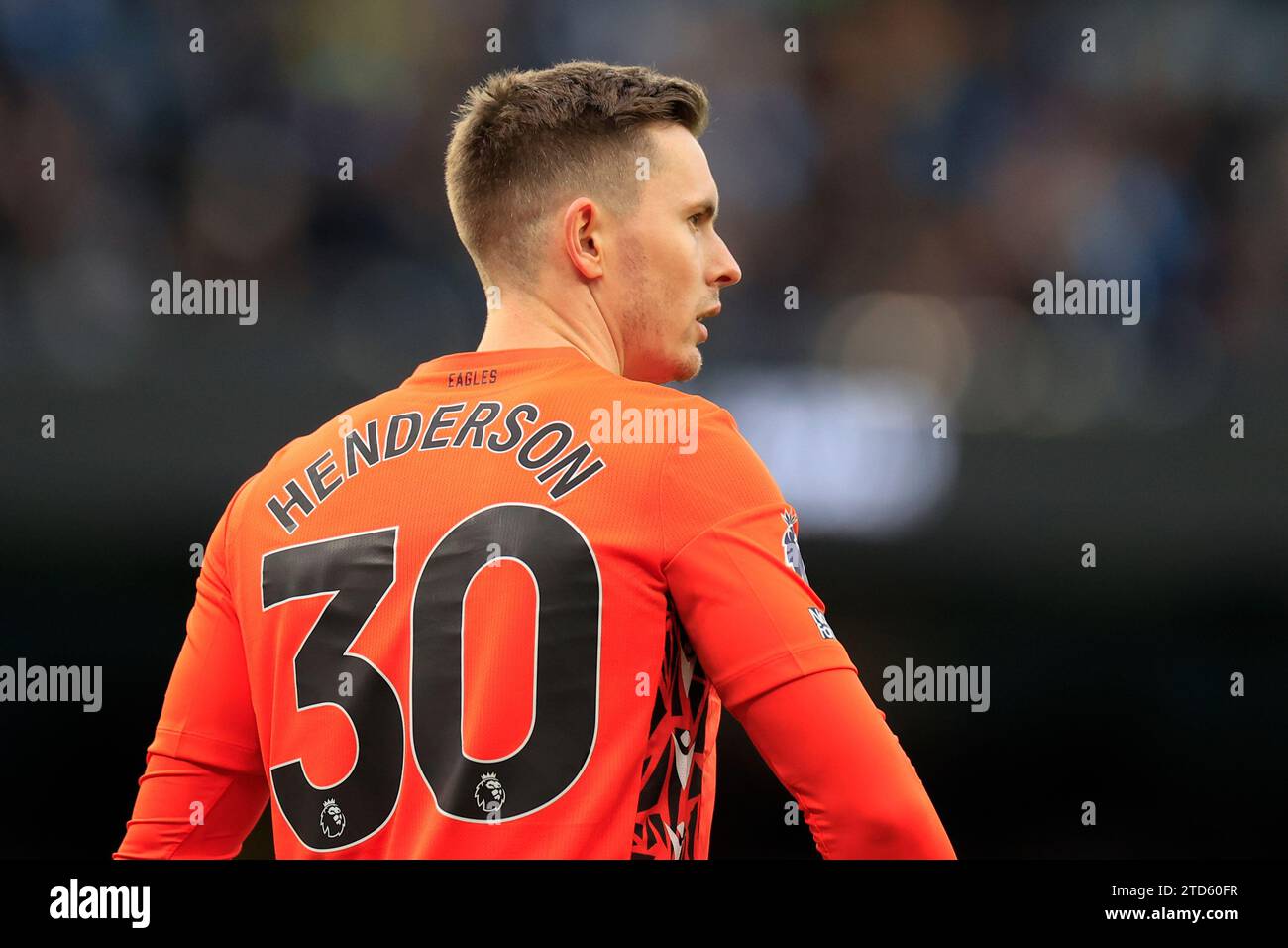 Manchester, United Kingdom. 16th Dec, 2023. Dean Henderson #30 of Crystal Palace during the Premier League match Manchester City vs Crystal Palace at Etihad Stadium, Manchester, United Kingdom, 16th December 2023 (Photo by Conor Molloy/News Images) Credit: News Images LTD/Alamy Live News Stock Photo