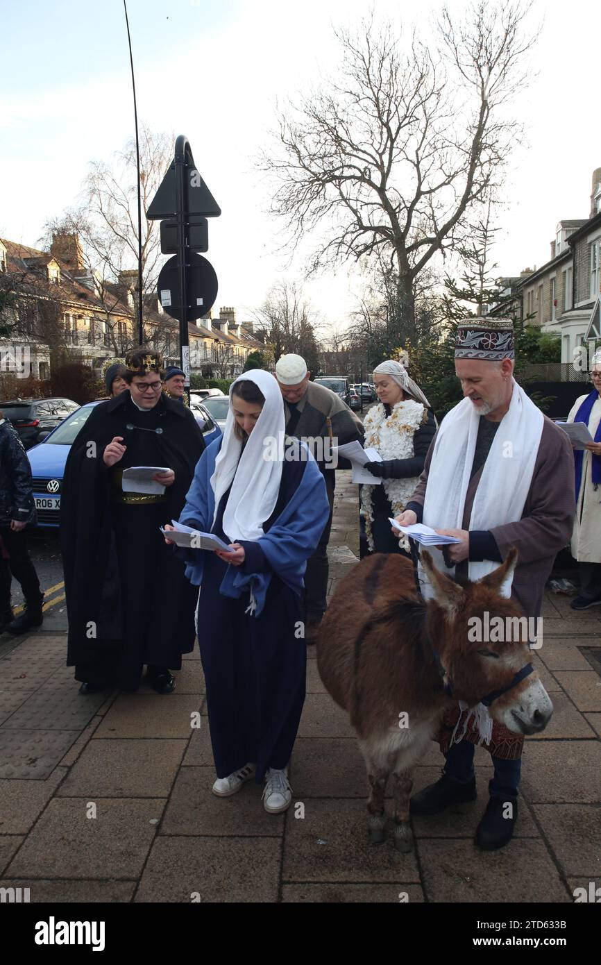 The Living Nativity, Seasonal stroll around Jesmond in Newcastle upon