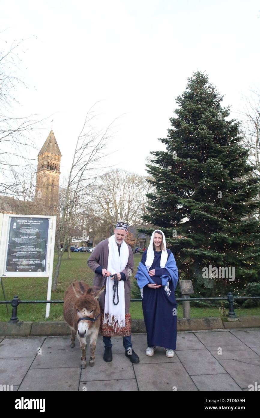 The Living Nativity, Seasonal stroll around Jesmond in Newcastle upon
